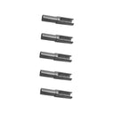 Set of 5 Hand Swage Angle Stud for Cable Railing 316 Stainless Steel - 1/8 Cable