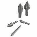 Set Of 5 Pc 1-1/4'' - 1'' HSS Single Flute Countersink Set Drilling Milling