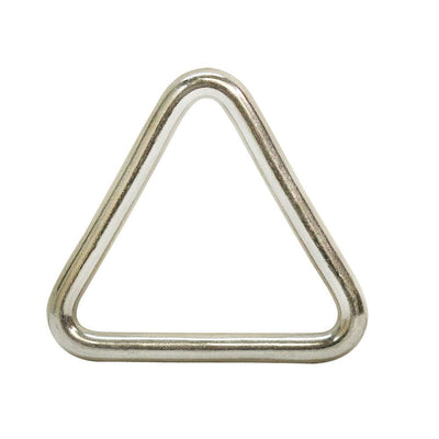 5 Pieces Marine Grade 316 Stainless Steel 1/4'' x 2'' Triangle Ring Welded
