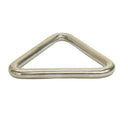 5 Pieces Marine Grade 316 Stainless Steel 1/4'' x 2'' Triangle Ring Welded