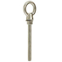 Set Of 5 Pc Stainless Steel Marine 3/8'' x 6'' Shoulder Eye Bolt SS316 Fully Threaded 1,000 Lb Cap