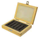 Set Of 5 Pcs 5/16" indexable carbide insert Lathe turning tool bit With Wooden Case