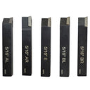 Set Of 5 Pcs 5/16" indexable carbide insert Lathe turning tool bit With Wooden Case