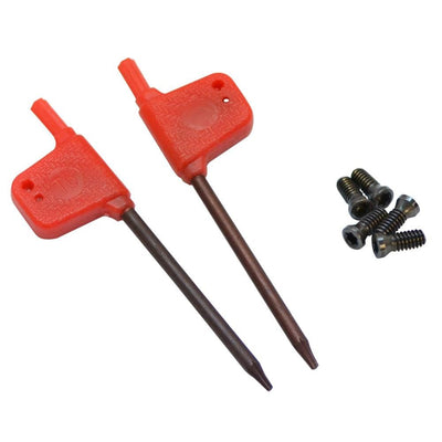 Set Of 5 Pcs 5/16" indexable carbide insert Lathe turning tool bit With Wooden Case