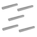 Set of 5 Pcs HSS Square Tool Bits 1/4" x 1/4" x 2-1/2" Milling Blank Fly Cutter