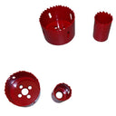 Set Of 9 PC BI METAL Hole Saw Cutter Sheet Alloy Wood Plastic 1-1/4 to 2-1/2"
