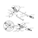 Rustproof Adjustable Truck Bed Cargo Bar with Non-Scuff Rubber Feet