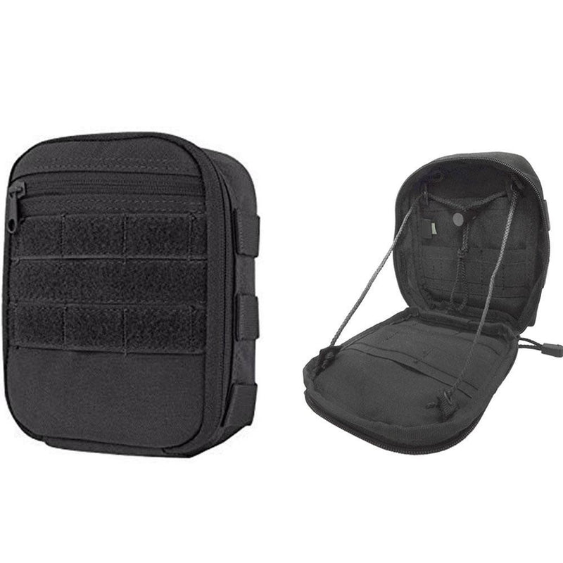 Side Kick Pouch Tactical MOLLE Utility Bag Work Station Organizer BLACK