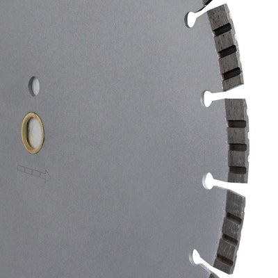 Silver General Purpose Blade 14" x .125"  Masonry Circular Saw Blade Cutter Cutting 12mm Rim