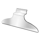 Slatwall Lucite Acrylic Hanger 16'' x 7'' Fixture Display Retail Store