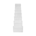 Slatwall Lucite Clear Acrylic Clutch 20'' x 4'' Display Fixture