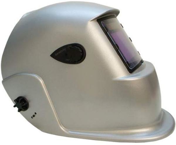Solar Auto Darkening Welding Welder Helmet - Solid Light Grey