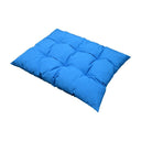 Square Indoor / Outdoor Blue Soft Replacement Swing Chair Cushion Pillow Pad Seat Cover for Egg Wicker Swing Chair