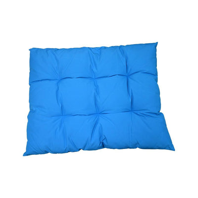Square Indoor / Outdoor Blue Soft Replacement Swing Chair Cushion Pillow Pad Seat Cover for Egg Wicker Swing Chair