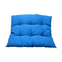 Square Indoor / Outdoor Blue Soft Replacement Swing Chair Cushion Pillow Pad Seat Cover for Egg Wicker Swing Chair