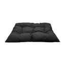 Square Indoor/ Outdoor Black Soft Replacement Cushion Pillow Pad Seat Cover Wicker Swing Chair 40" x 31"