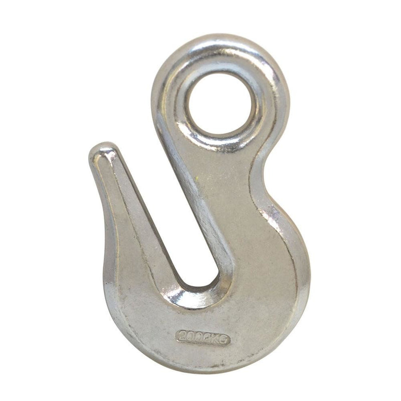 Stainless Steel 1/2" Cast Eye Clevis Grab Hook Chain Transport Tow Trailer Chain Tie Down Bucket Trailer