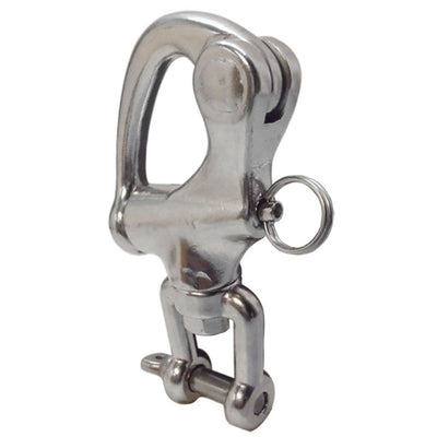 Stainless Steel 3-1/2" SWIVEL Jaw Snap Shackle Sailboat Quick Release Locking