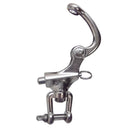 Stainless Steel 3-1/2" SWIVEL Jaw Snap Shackle Sailboat Quick Release Locking
