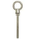 Stainless Steel 3/8" x 6" Shoulder Lift Eye Bolt Rigging Ring Bolt Machine Mount Fully Threaded 1,000 Lb Cap