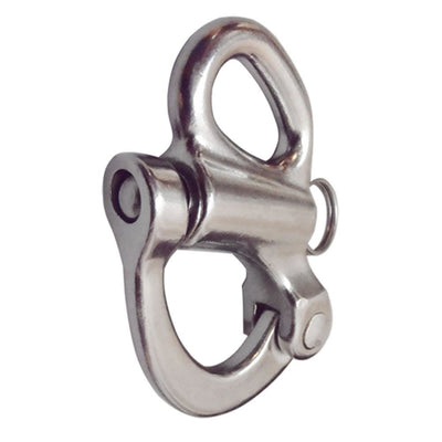 Stainless Steel 316 Fixed Eye Snap Shackle 2-5/8" Sailboat Quick Release Locking