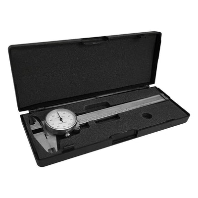 Stainless Steel Dial Caliper 4''  Shockproof .001'' Graduation