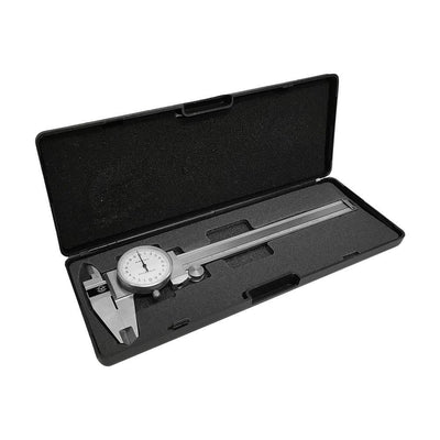 Stainless Steel Metric Dial Caliper 150mm/ 0.02mm Precision Graduation Shockproof