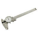 Stainless Steel Metric Dial Caliper Precision Hardened 150mm/0.05mm