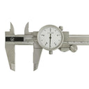 Stainless Steel Metric Dial Caliper Precision Hardened 150mm/0.05mm