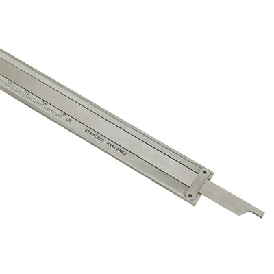 Stainless Steel Metric Dial Caliper Precision Hardened 150mm/0.05mm
