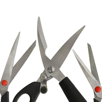 Stainless Steel Multi-Purpose Utility Scissors Set 3Pc