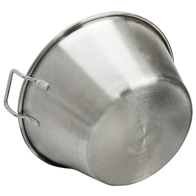 Stainless Steel Portable 16'' Cazo Caso Carnitas Flate Surface Large Cooking Pot