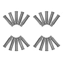 Stainless Steel T316 7/16'' Invisible Receiver Streamline - Set 20 Pc