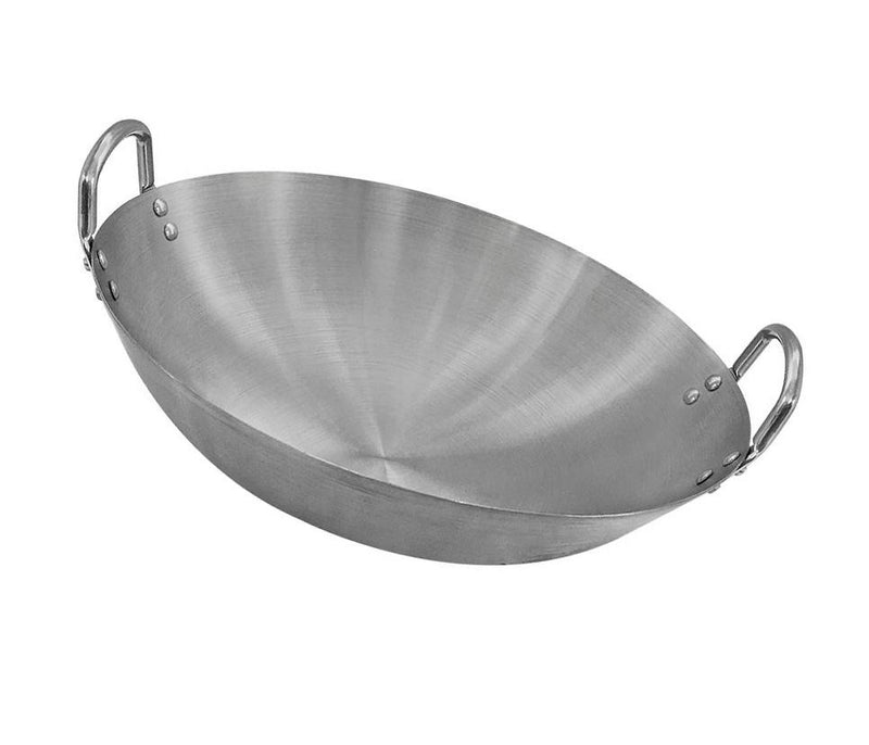 Stainless Steel Wok With Handle Cookware 15&