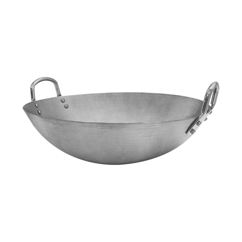 Stainless Steel Wok With Handle Cookware 15&