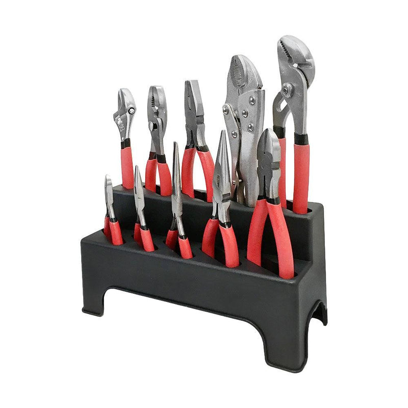 Steel Pliers Set 10 Pc Non-Slip Grip Handles Pliers Tool