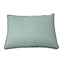 Model-1 - AD002 Twin Contrast Pipe Trim Bolster & Back Pillow Cushion Outdoor SLIP COVER ONLY