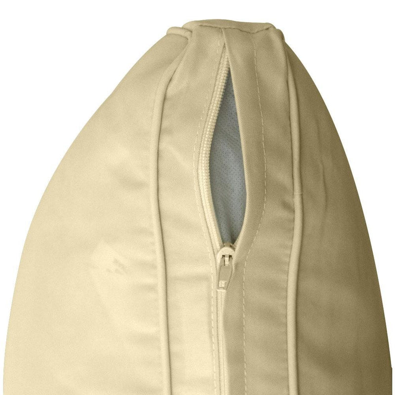 Model-1 - AD103Full Pipe Trim Bolster & Back Pillow Cushion Outdoor SLIP COVER ONLY