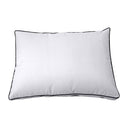 Model-1 - AD105 Crib Contrast Pipe Trim Bolster & Back Pillow Cushion Outdoor SLIP COVER ONLY