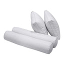 Model-1 - AD105 Crib Pipe Trim Bolster & Back Pillow Cushion Outdoor SLIP COVER ONLY