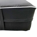 Model-1 5PC Contrast Pipe Outdoor Daybed Mattress Bolster Pillow Fitted Sheet Cover Only-Crib Size AD003