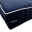 Model-1 5PC Contrast Pipe Outdoor Daybed Mattress Bolster Pillow Fitted Sheet Cover Only-Crib Size AD101