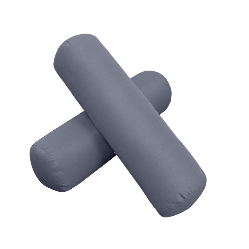 Model-1 AD001 Twin-XL Size 5PC Knife Edge Outdoor Daybed Mattress Cushion Bolster Pillow Complete Set