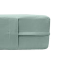 Model-1 AD002 Twin-XL Size 5PC Knife Edge Outdoor Daybed Mattress Cushion Bolster Pillow Complete Set
