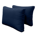 Model-1 AD101 Twin-XL Size 5PC Knife Edge Outdoor Daybed Mattress Cushion Bolster Pillow Complete Set