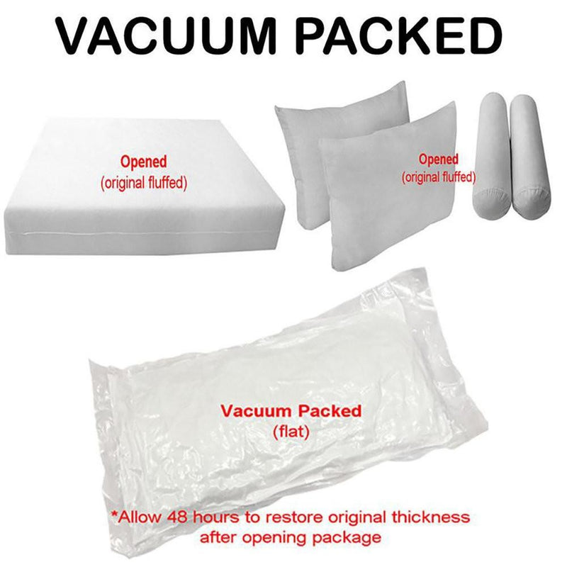 Model-1 5PC Mattress Bolster Back Rest Pillows Cushion Polyester Fiberfill &