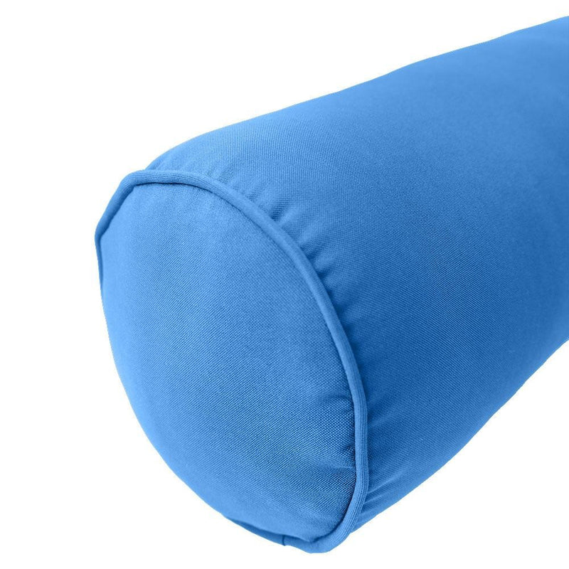 Model-1 5PC Pipe Outdoor Daybed Mattress Bolster Pillow Fitted Sheet Cover Only - Queen Size AD102