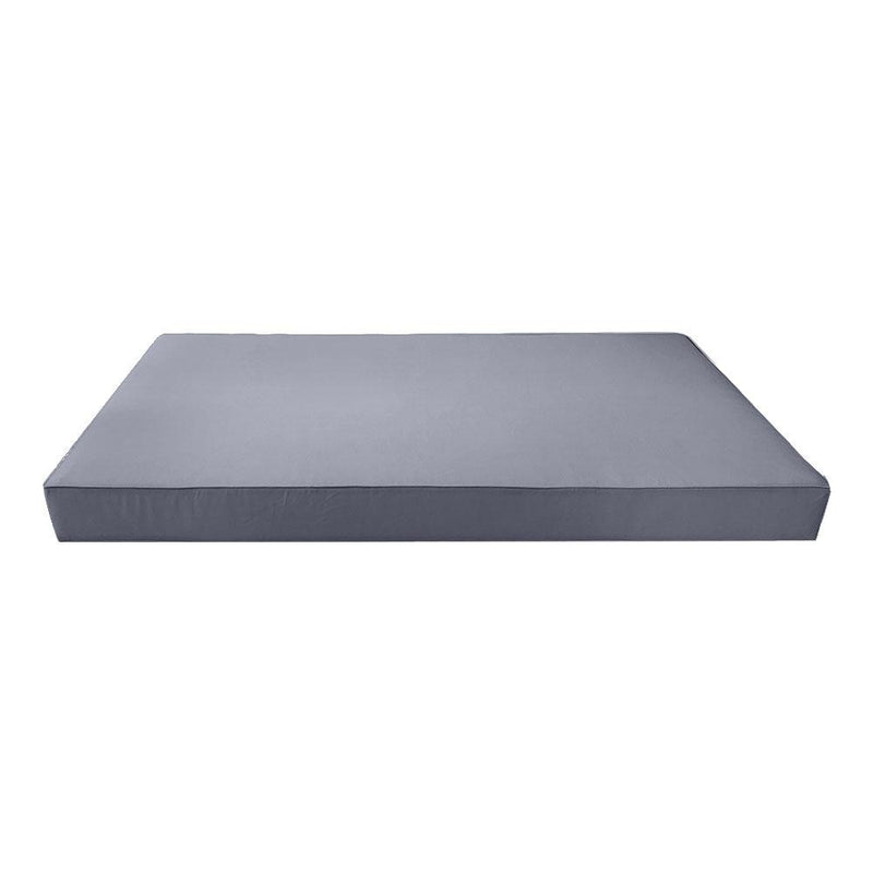 Model-1 5PC Pipe Outdoor Daybed Mattress Bolster Pillow Fitted Sheet Cover Only-Twin-XL Size AD001