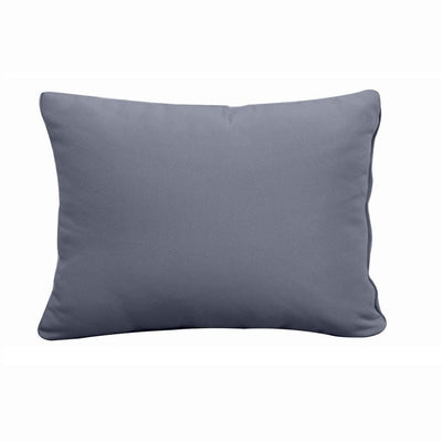 Model-1 AD001 Crib Knife Edge Bolster & Back Pillow Cushion Outdoor SLIP COVER ONLY