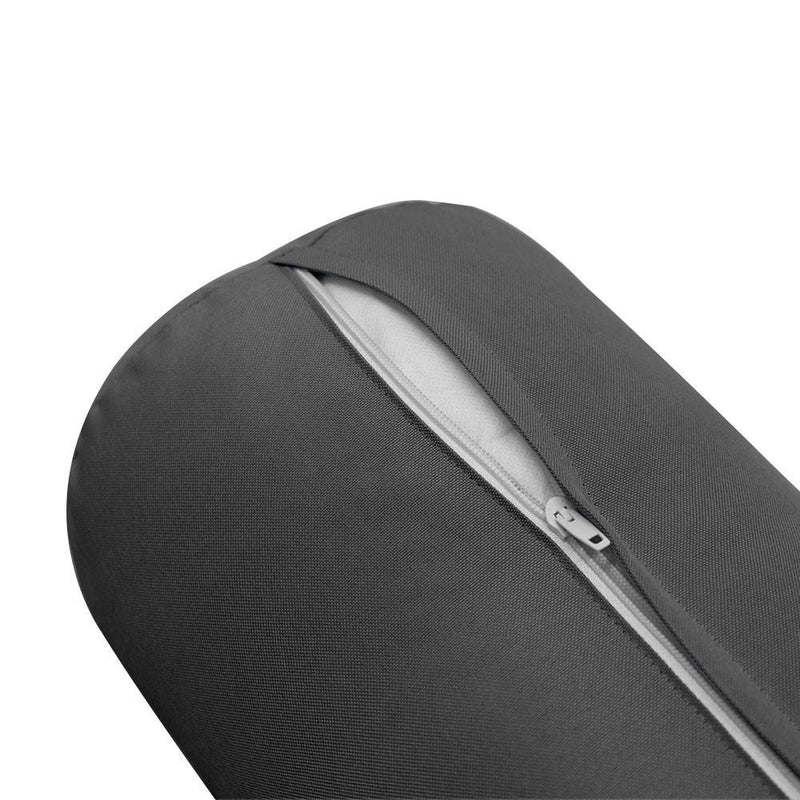 Model-1 AD003 Crib Knife Edge Bolster & Back Pillow Cushion Outdoor SLIP COVER ONLY